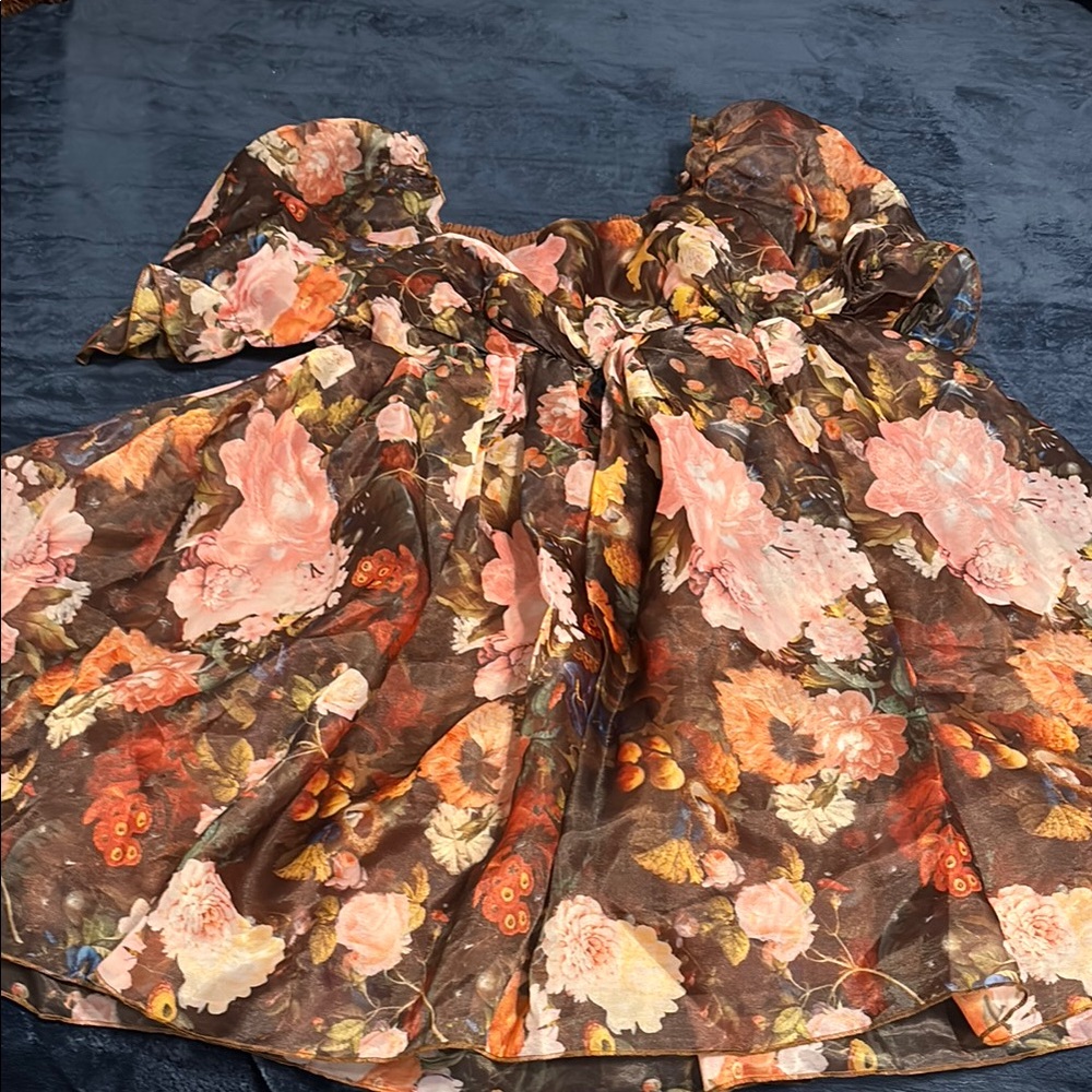 Floral Off-Shoulder Dress